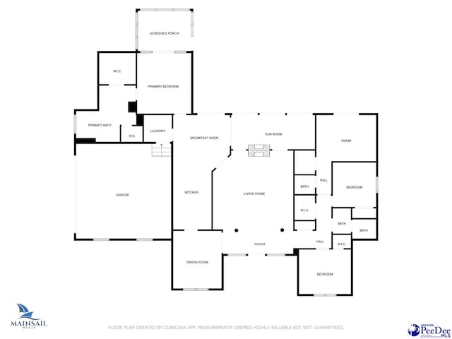 4105 Byrnes Blvd, Florence, SC 29506 - view of floor plan / room layout