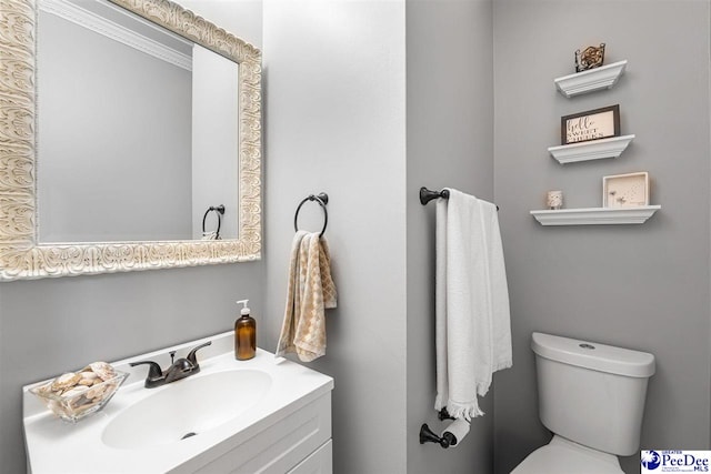 2409 Sarazen Ct, Florence, SC 29506 - bathroom featuring toilet and vanity