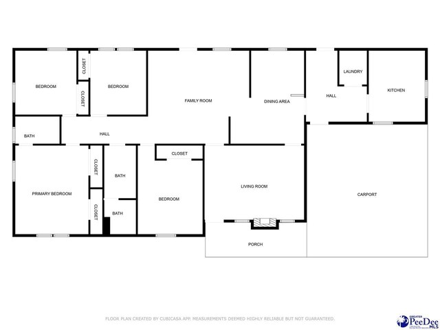1709 N Irby St, Florence, SC 29501 - property floor plan