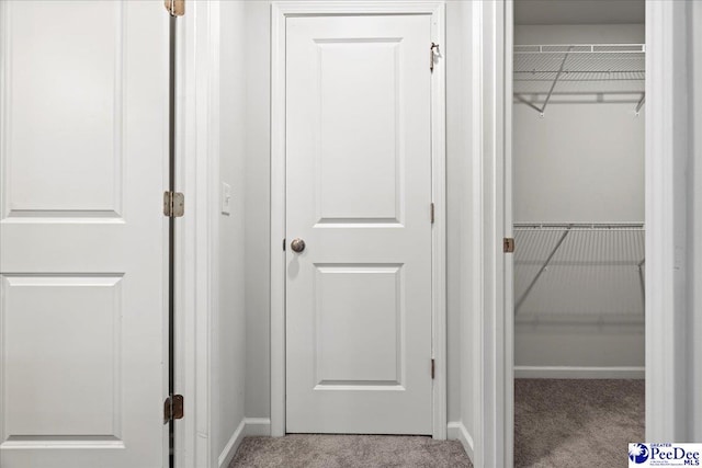 view of closet