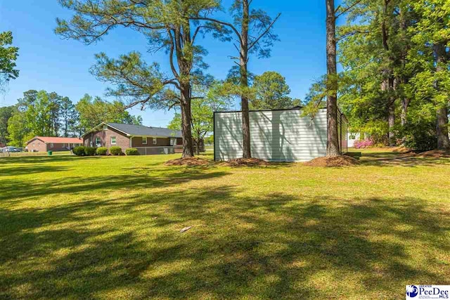 616 Forest Acres Dr, Pamplico, SC 29505 - view of yard