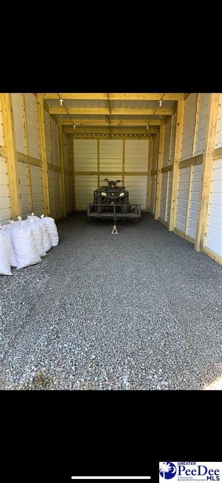 616 Forest Acres Dr, Pamplico, SC 29505 - view of garage