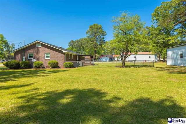 616 Forest Acres Dr, Pamplico, SC 29505 - view of yard