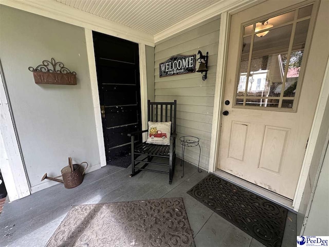 223 Third St, Cheraw, SC 29520 - entrance to property with a porch