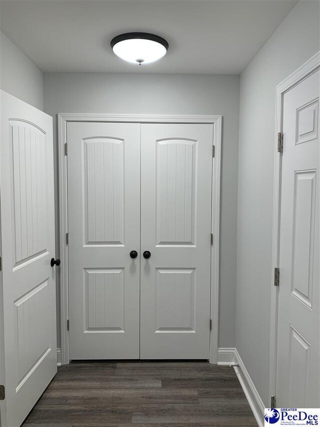 7423 E National Cemetery Rd, Florence, SC 29506 - entryway featuring dark wood-type flooring