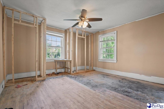 314 W Cedar St, Florence, SC 29501 - interior space featuring ceiling fan and wood finished floors
