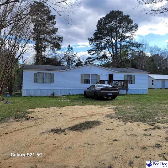 2378 Nichols Ln 2374, 2376, Effingham, SC 29541 - manufactured / mobile home featuring a front lawn and driveway
