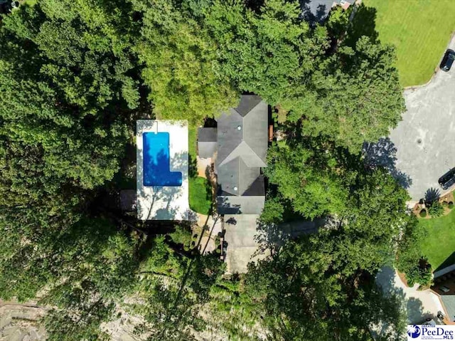 3427 Sussex Ct, Florence, SC 29501 - aerial view of a pool