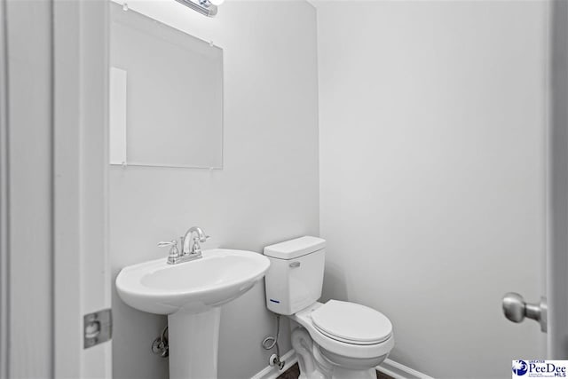 bathroom with toilet