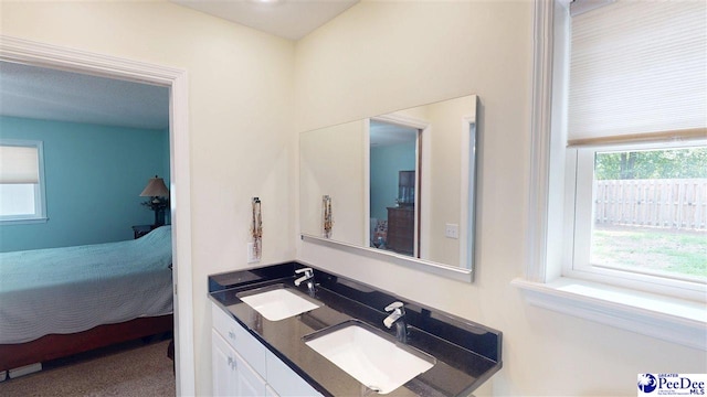 1103 Pine Lake Dr, Hartsville, SC 29550 - bathroom featuring ensuite bath and double vanity
