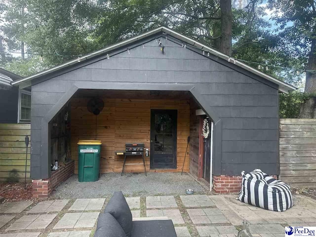 412 W Greene St, Cheraw, SC 29520 - view of outbuilding