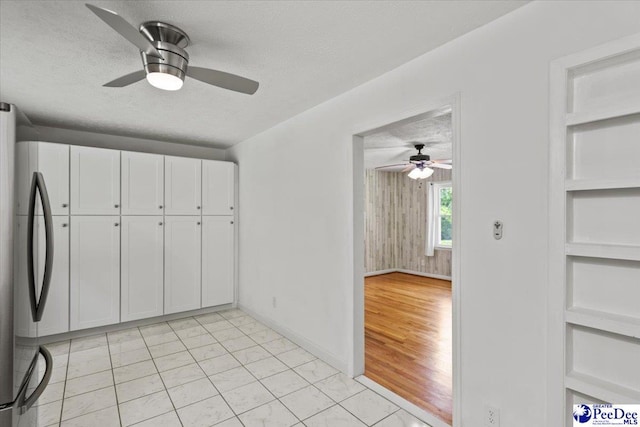 317 Thomas St, Bennettsville, SC 29512 - spare room with a ceiling fan, a textured ceiling, and built in features