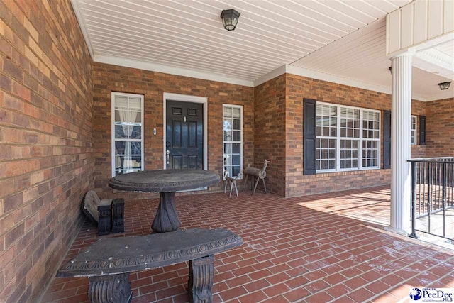 view of patio