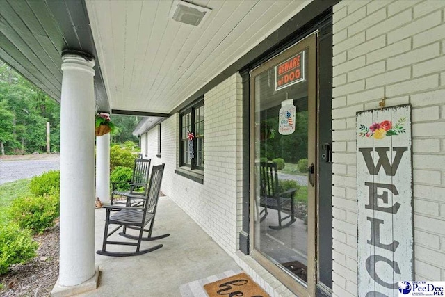 106 Min Lou Cir, Darlington, SC 29532 - view of porch