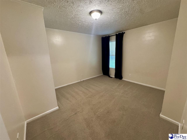 188 Chatham Trace Cir, Cheraw, SC 29520 - spare room with a textured ceiling and carpet