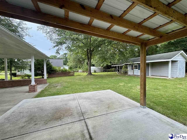 188 Chatham Trace Cir, Cheraw, SC 29520 - view of patio