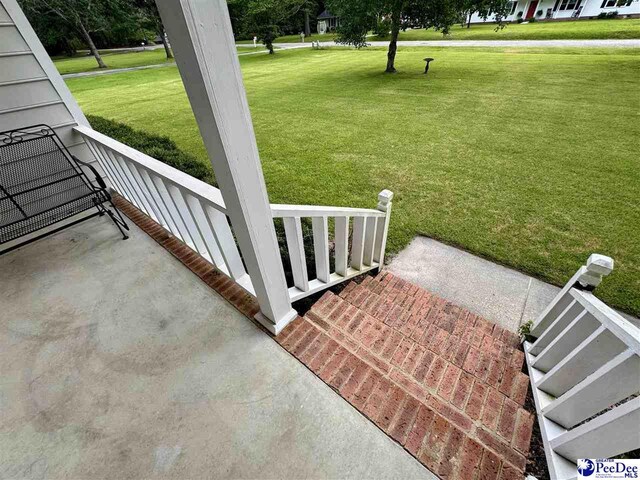 188 Chatham Trace Cir, Cheraw, SC 29520 - view of patio