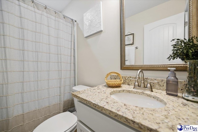 1757 Lake Wateree Dr, Florence, SC 29501 - full bath with vanity and a shower with curtain