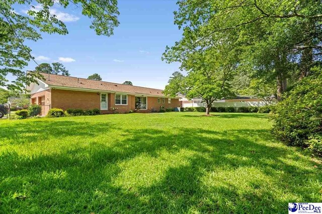 1812 Woods Dr, Florence, SC 29505 - rear view of house