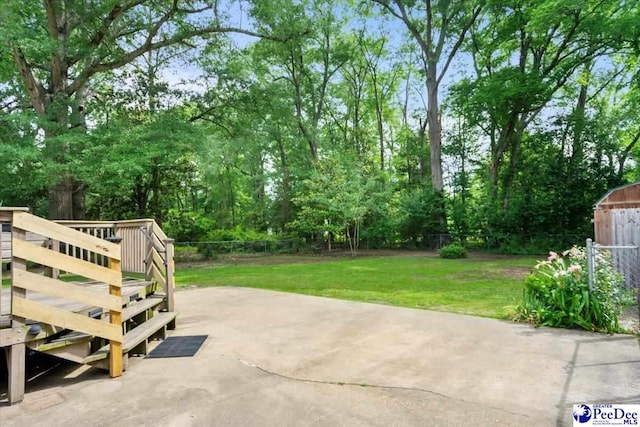 312 Greene St, Cheraw, SC 29520 - view of patio