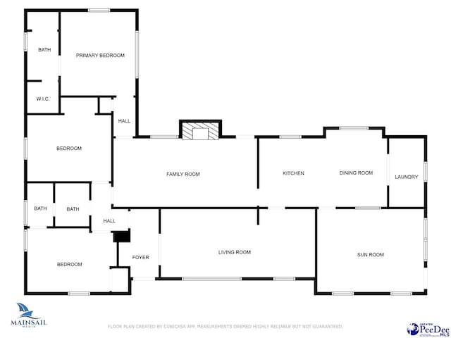 3116 Kenfield Ln, Florence, SC 29505 - floor plan / room layout