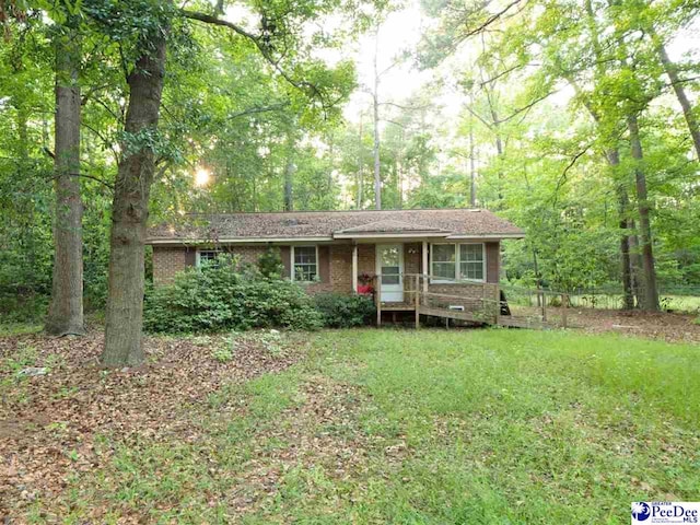 3121 Spring Valley Dr, Florence, SC 29501 - ranch-style house with brick siding
