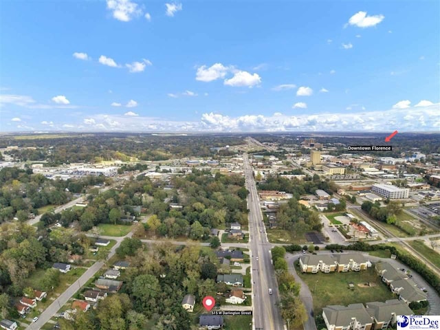 515 W Darlington St, Florence, SC 29501 - birds eye view of property