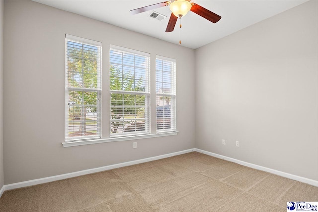 121 Parmelee Dr, Murrells Inlet, SC 29576 - unfurnished room featuring light colored carpet and a ceiling fan