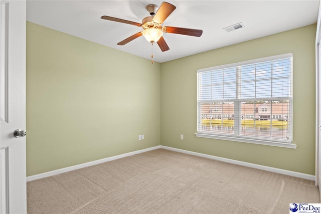 121 Parmelee Dr, Murrells Inlet, SC 29576 - unfurnished room featuring light colored carpet and a ceiling fan