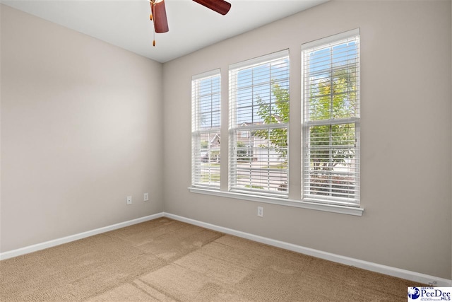 121 Parmelee Dr, Murrells Inlet, SC 29576 - unfurnished room with light carpet and ceiling fan