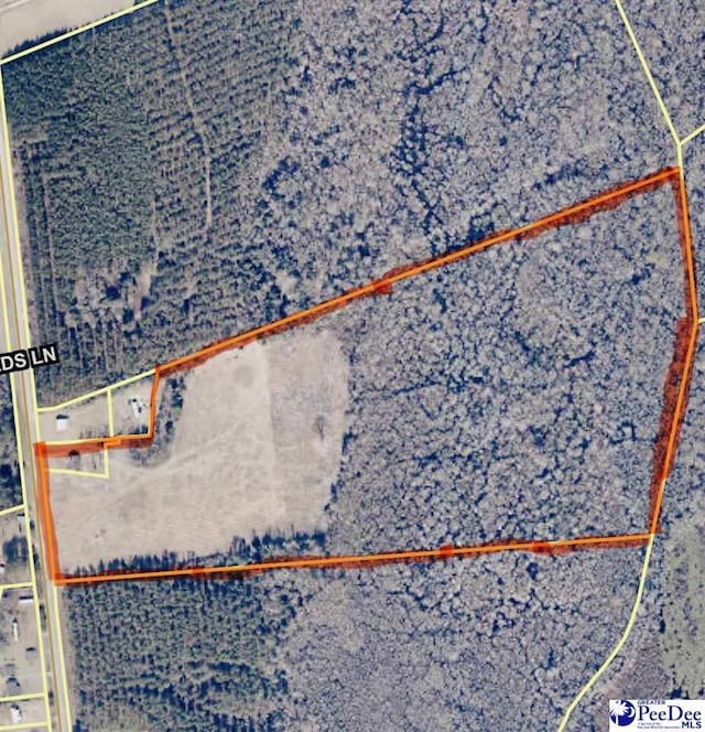 1714 Cale Yarborough Hwy, Timmonsville, SC 29161 - map / location featuring property parcel outlined