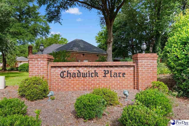 2348 Chadwick Dr, Florence, SC 29501 - view of community sign