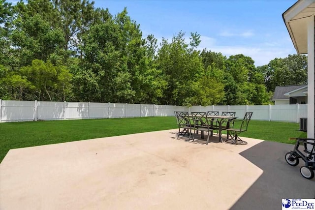 3471 Sweetgrass Dr, Florence, SC 29501 - view of patio featuring outdoor dining space
