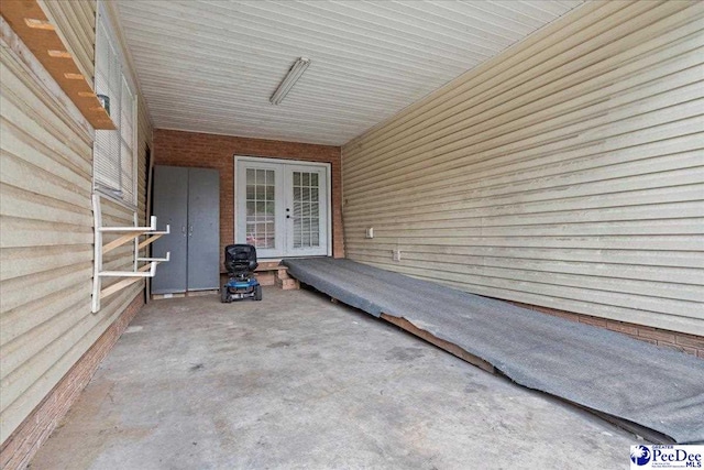 3712 E Hoyt St, Florence, SC 29506 - view of patio featuring french doors