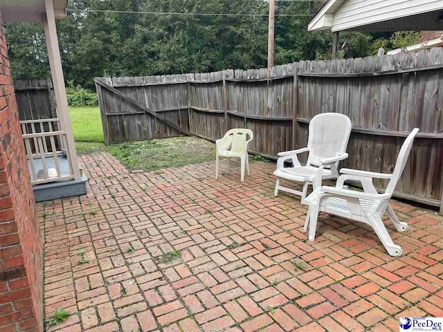 view of patio / terrace