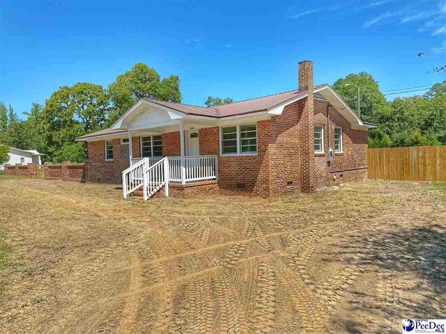 view of ranch-style house