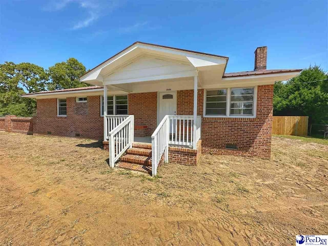 view of front of house