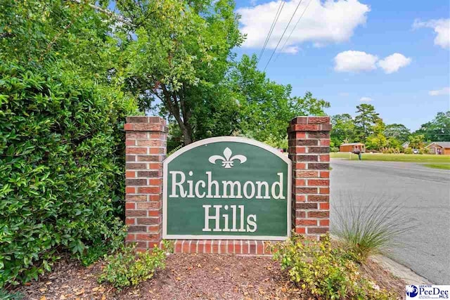 2122 Twin Bridge Dr, Florence, SC 29505 - view of community sign