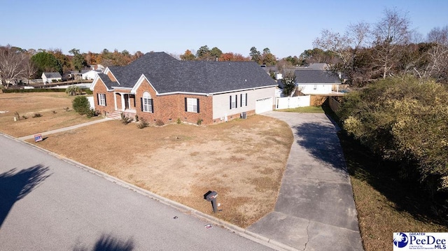 view of ranch-style home