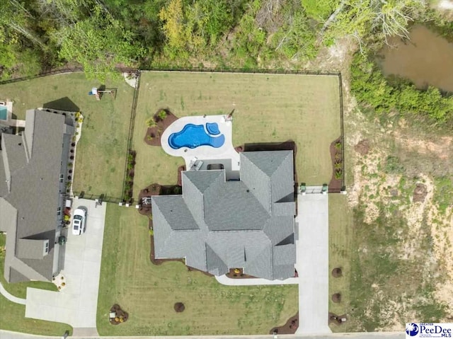 drone / aerial view