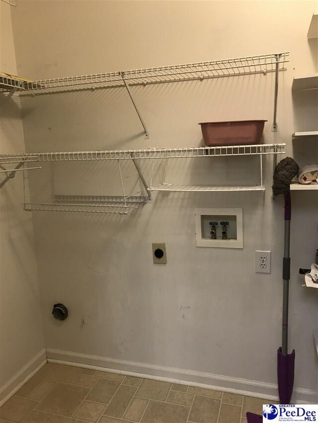 1424 Golf Terrace Blvd, Florence, SC 29501 - laundry room with hookup for an electric dryer and washer hookup