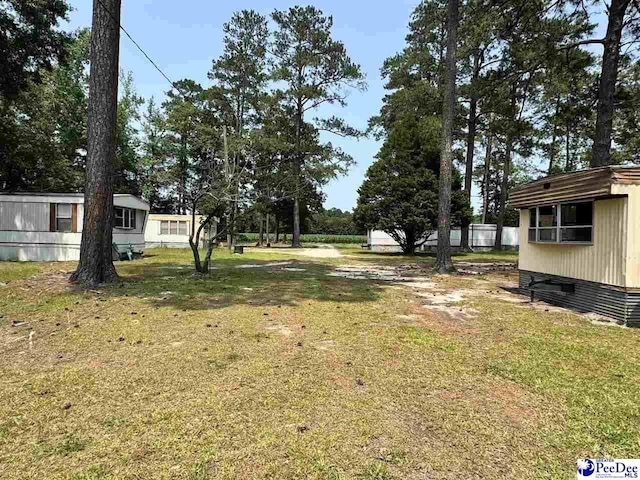 1515 Old Hamer Rd, Hamer, SC 29547 - view of green lawn