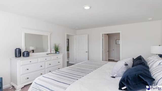 585 Strawberry Field Way, Galivants Ferry, SC 29544 - bedroom with baseboards and carpet floors
