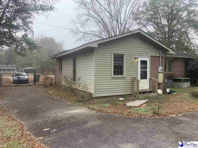 view of front of house