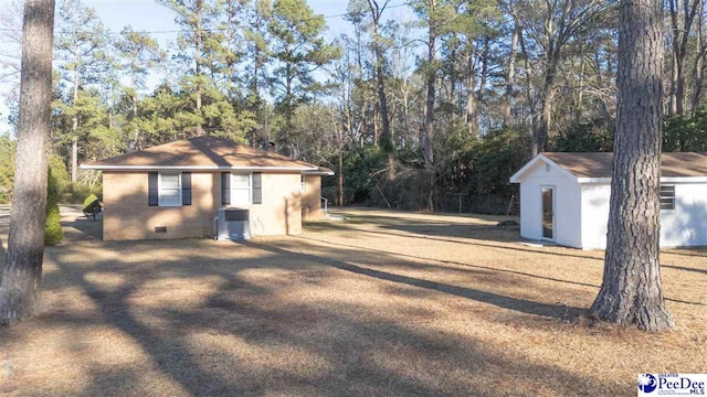 exterior space with central AC unit