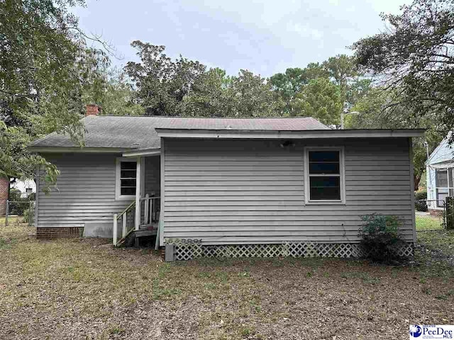 view of rear view of house