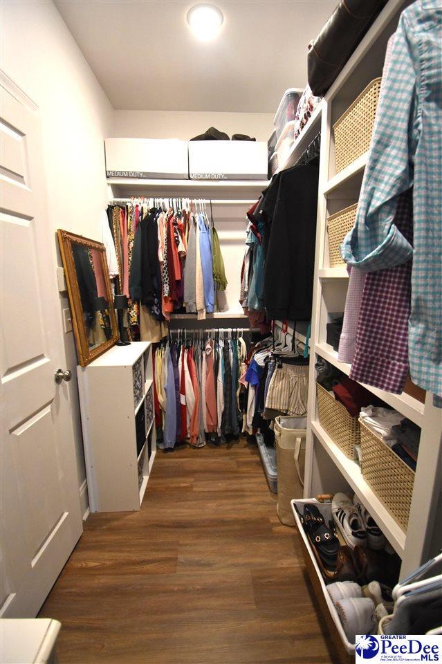 3804 Beckford St, Florence, SC 29501 - walk in closet with wood finished floors
