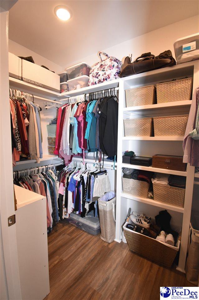 3804 Beckford St, Florence, SC 29501 - walk in closet featuring wood finished floors