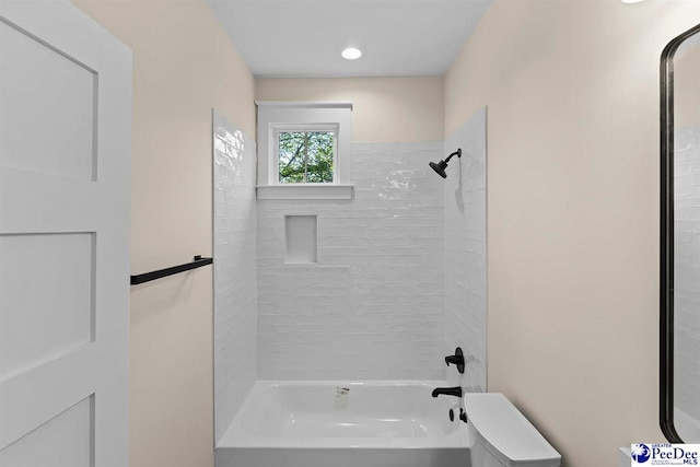 125 E Pine St, Florence, SC 29506 - full bathroom featuring shower / tub combination and toilet