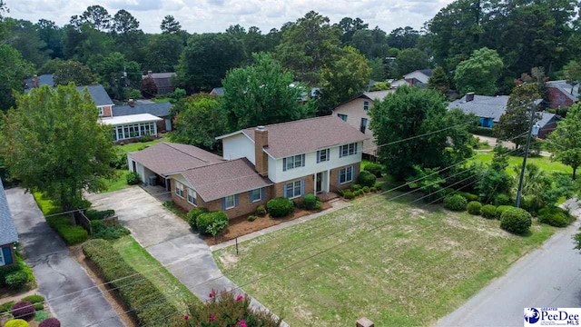 1110 Dunvegan Rd, Florence, SC 29501 - view from above of property